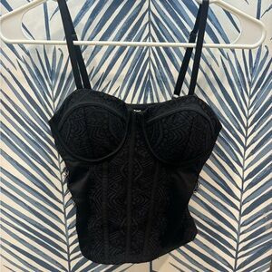 No Boundaries Corset Top NWOT XXS